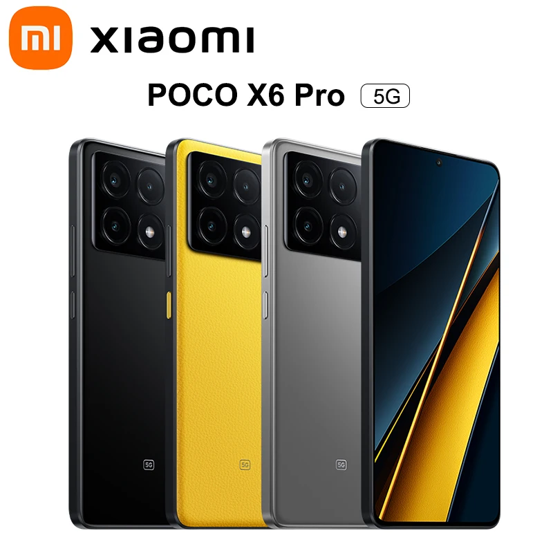 POCO X6 프로 5G 글로벌 버전 스마트폰, Dimensity 8300-Ultra 6.67 in, 1.5K Flow AMOLED DotDisplay, 64MP, 67W NFC 