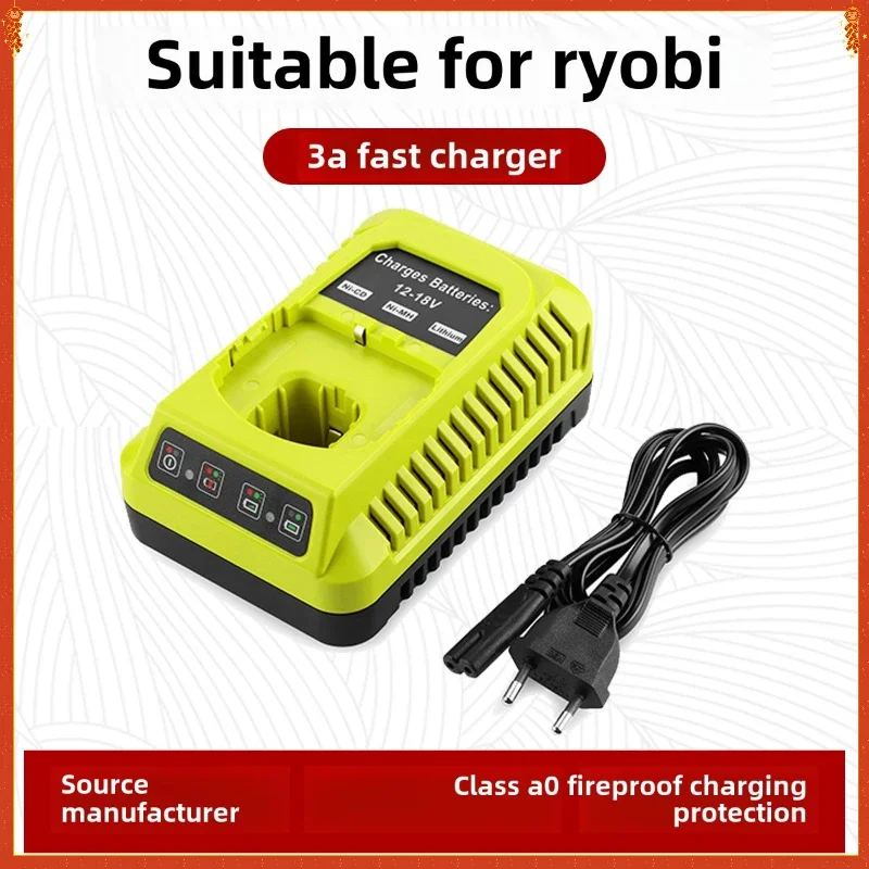 

12V-18V for Ryobi Replacement Battery Charger P117 P118 P135 P119 P100 P102 P118B Universal Electric Power Tool Battery Charger