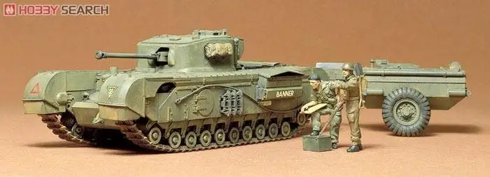 Tamiya 35100 1/35 CHURCHILL CROCODILE MODEL KIT