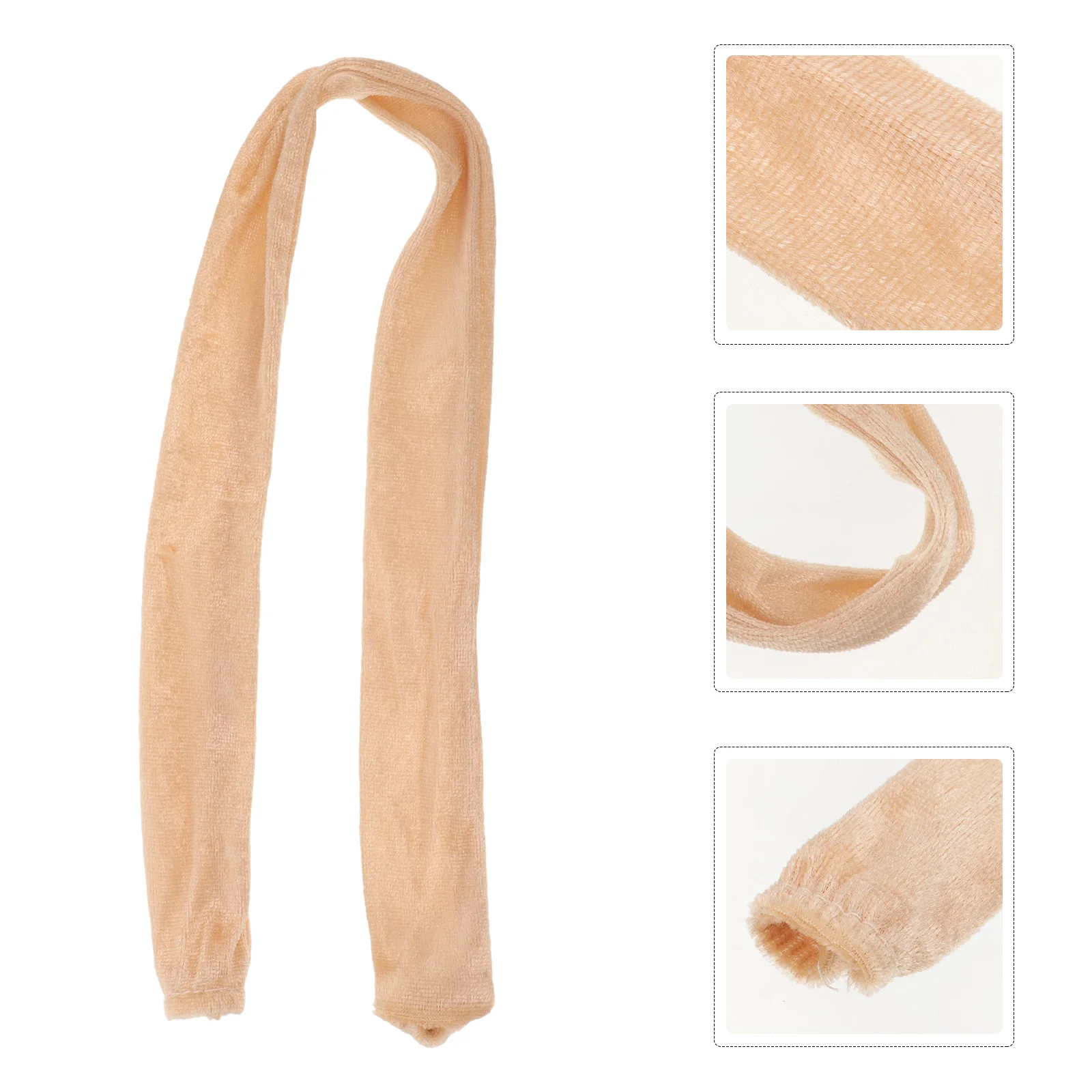 4 قطعة إكسسوارات الإضاءة القماشية النسيج الثريا سلسلة مجوهرات معلقة مصباح الحبل يغطي DIY بها بنفسك