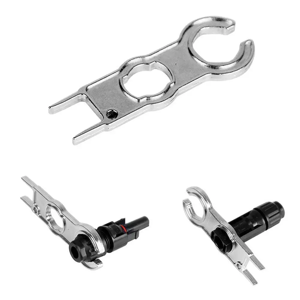 Novo Metal Mc4 Conector Ferramenta Chave Componente Pv Ferramenta Solar Terno Diy Conector Chave Instalação Especial