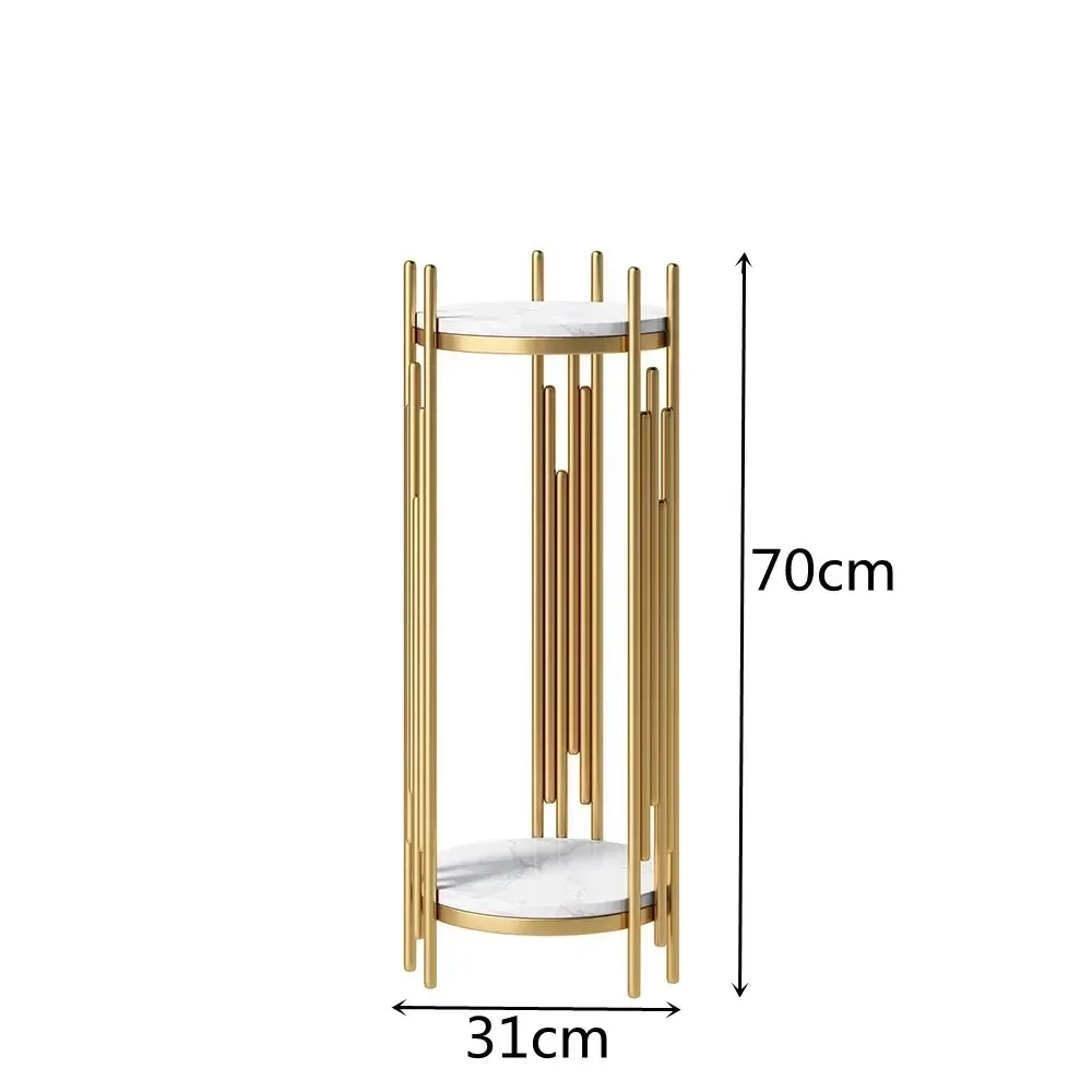 Flower Pot Plant Support Holder Display Stand for Potted Iron Shelf Balcony Flowerbed Standing for Pots Organizer Storage Rack