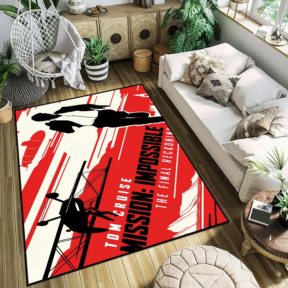 movie M-Mission I-Impossible The Final R-Reckoning carpet Rug Home Decor Bedroom Mat Hallway Balcony Entrance Doormat Decoration