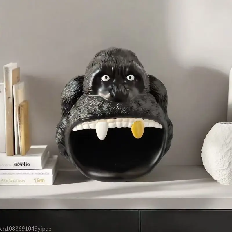 Customizable Creative Fun Orangutan Resin Material Key Storage Decoration Door Shoe Cabinet Wine