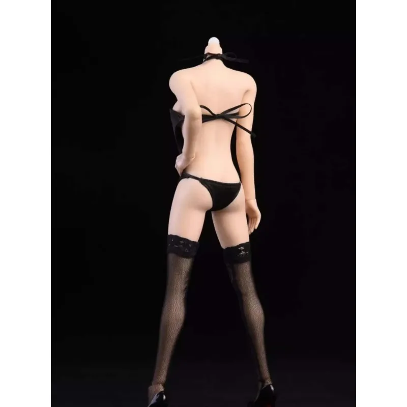 1/6 skala Sexy Weibliche Schwarz Nackte Brust Bikini Spitze Strümpfe Kleidung Modell für 12 Zoll Soldat Action-figuren Spielzeug Geschenk
