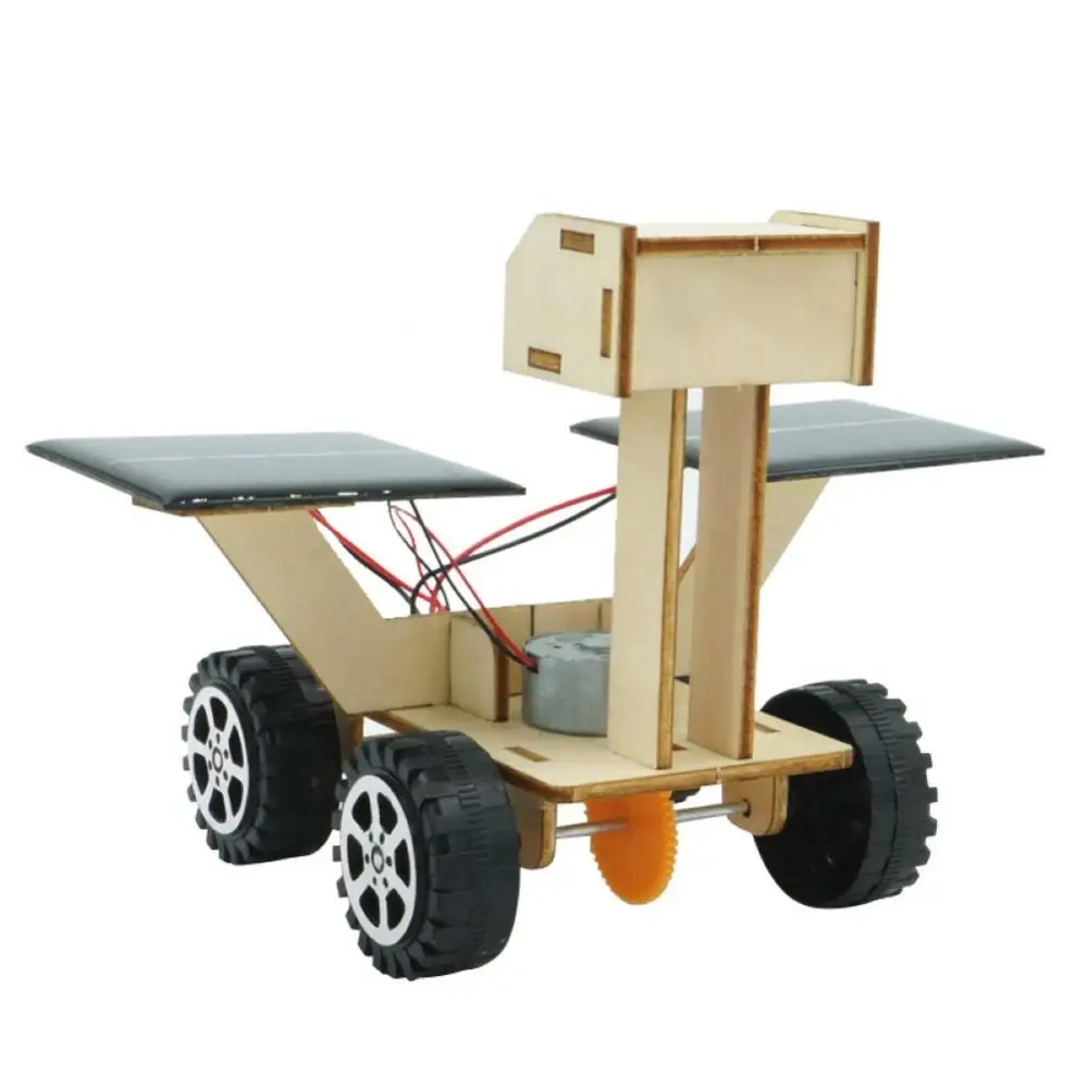 Model DIY dla dzieci montower Solar Moon Rover Robot eksperyment naukowy zabawka