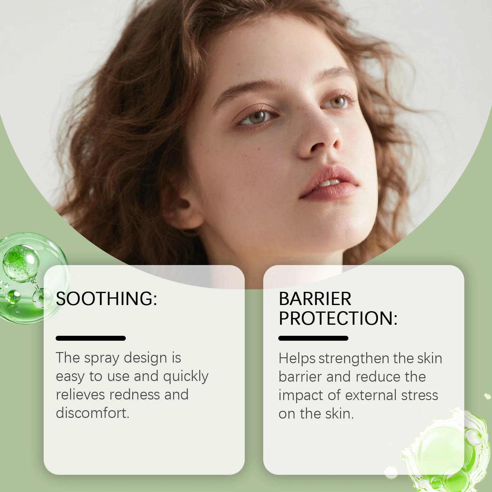 Jelly Toner Spray Refreshing Relieves Redness Repair Soothing Facial Spray for Smooth Glowing Skin Moisturizing Cooling Skincare view 4