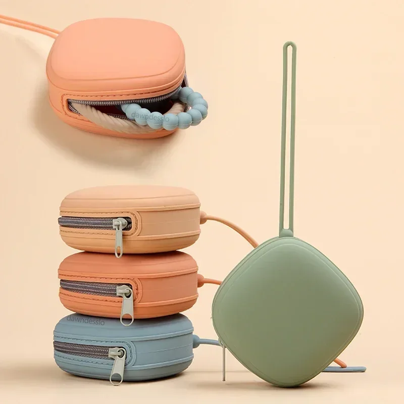 Porte-sucette à glissière pour bébé, boîte à sucette portable, conteneur de sucette pour bébé, qualité alimentaire, étui à ple continents, accessoires d'allaitement