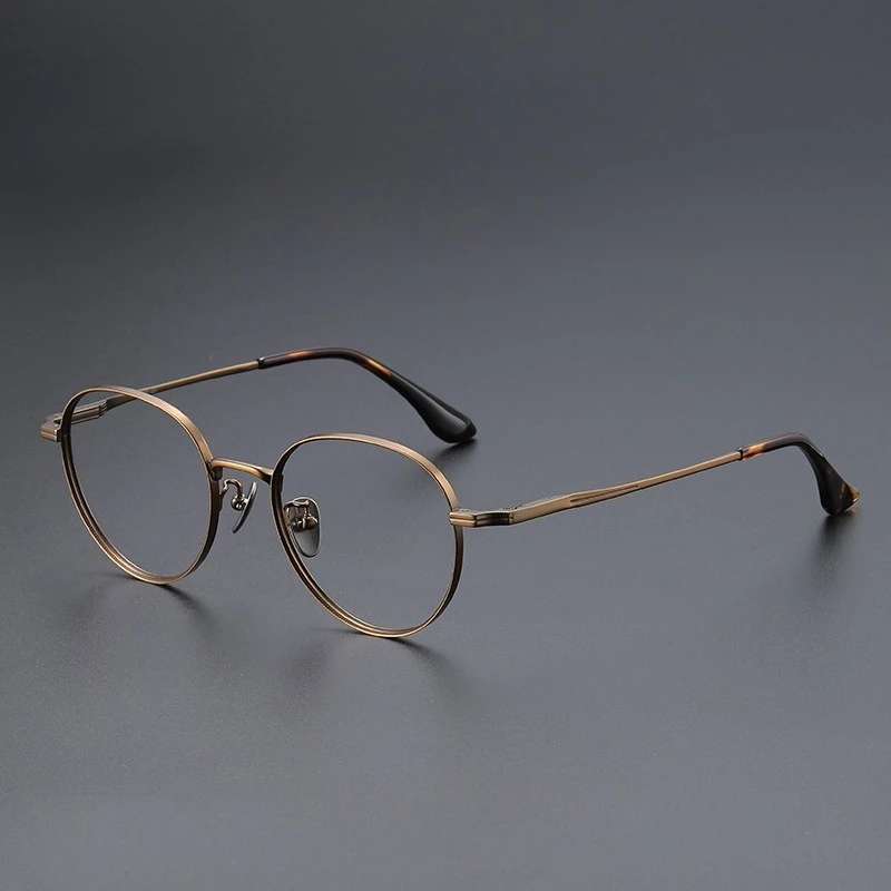 

New Ultra Light Titanium Ellipse Glasses Frame Women Optical Prescription Custom Eyeglasses Men Myopia Reading Office Eyewear