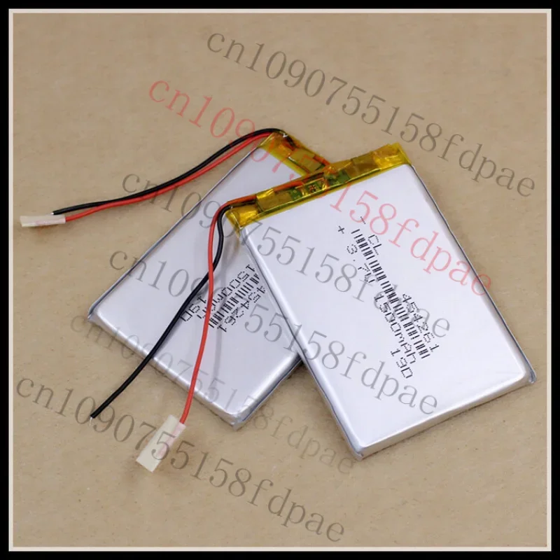 

Премиум 2 шт. 3,7 В 1400 мАч LiPo аккумулятор для планшетных ПК DVD GPS камера рекордер PAD 454261