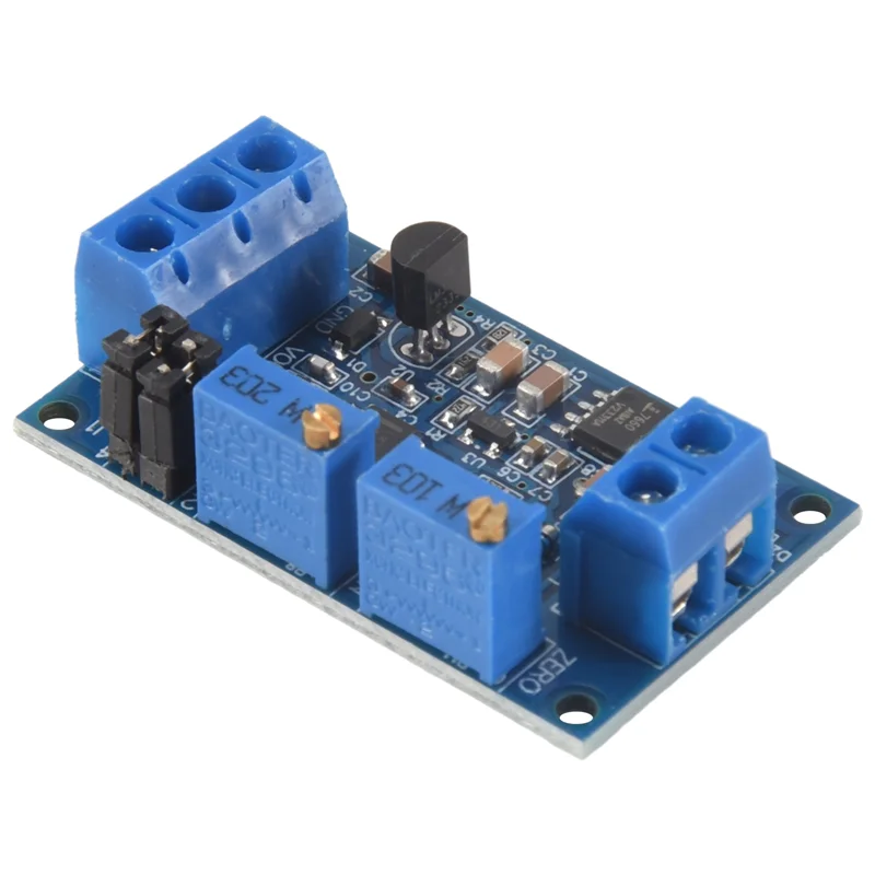 

Current To Voltage Module 0/4-20Ma To 0-3.3V 5V 10V Voltage Transmitter S08 Drop Ship