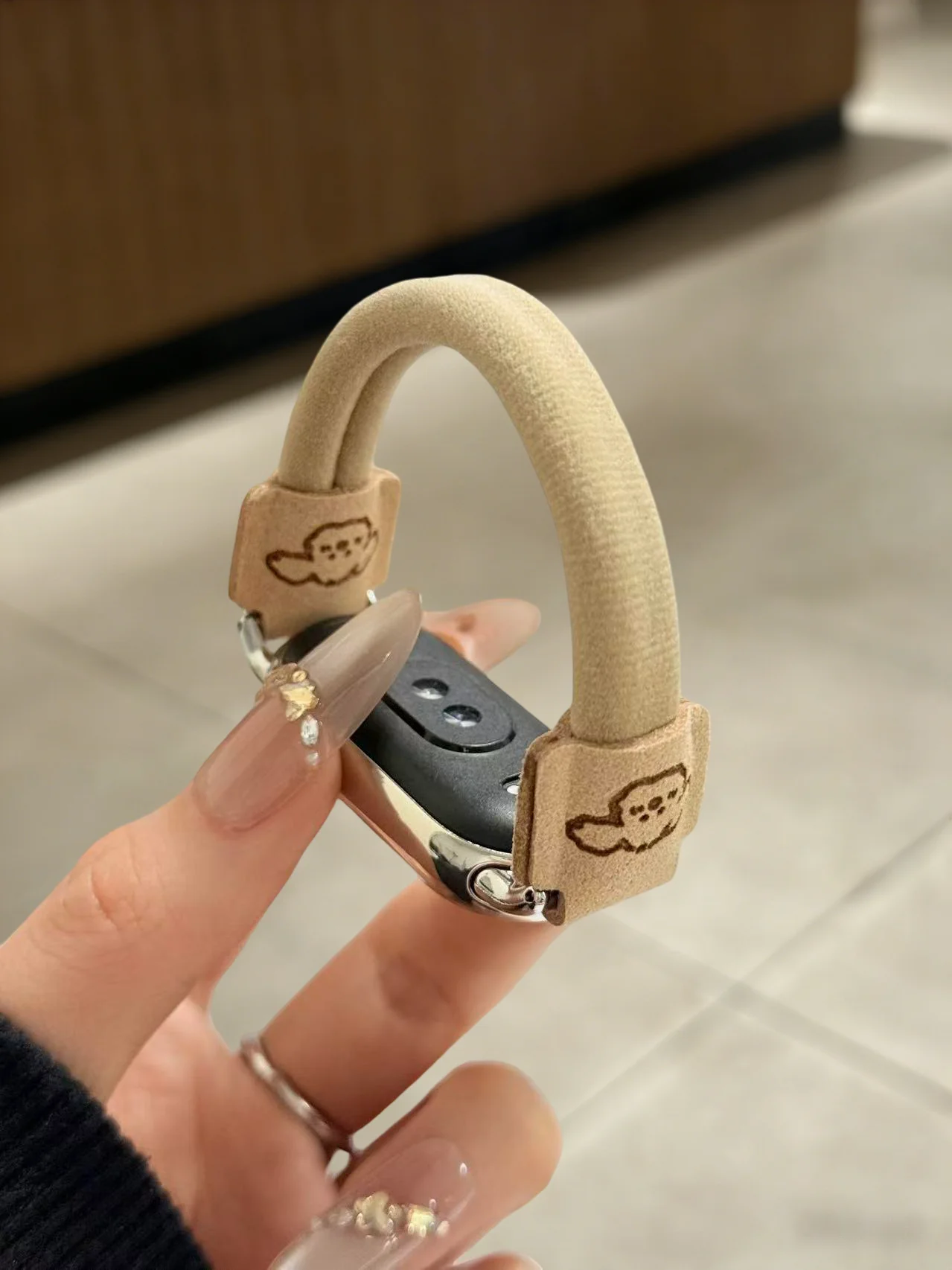 

Cartoon Dog Elastic Rope Strap Suitable Xiaomi Band 8Pro/9Pro，For Mi band 3/4/5/6/7，8/8NFC/9/9NFC/10/10NFC，For Redmi Watch5/4/6