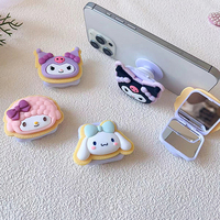 Sanrios Mobile Tablet Holder Cute Folding Chair Stand Table Pochacco Kuromi Cell Phone Holder for IPhone Xiaomi Phone Bracket