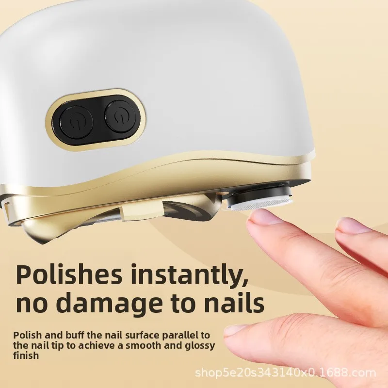 مثقاب أظافر كهربائي 2025 - تصميم مضاد للقرص للأطفال والكبار، محمول وآمن