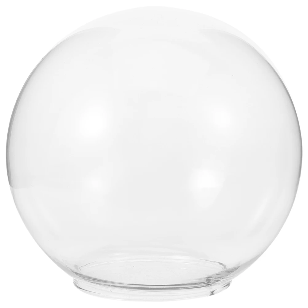 عاكس الضوء الزجاجي Globe LED Light Fixture استبدال ظلال قلادة شفافة واضحة السفر