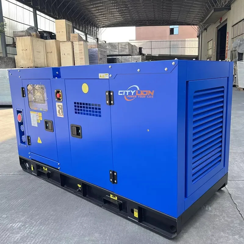 30KW Silent Type Generator Set with Auto Start & Remote Start Open Frame Design 30KVA for Sale