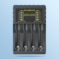 4 Slots Electric Battery Charger Intelligent LED Indicator USB Charger Home For AA/AAA Ni-MH/Ni-Cd Rechargeable Battery Charger