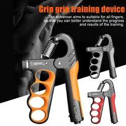 Conteggio Grip attrezzatura per esercizi a mano attrezzatura per spremitura risultati di miglioramento della forza regolabile Finger Pinch Carpal Expander