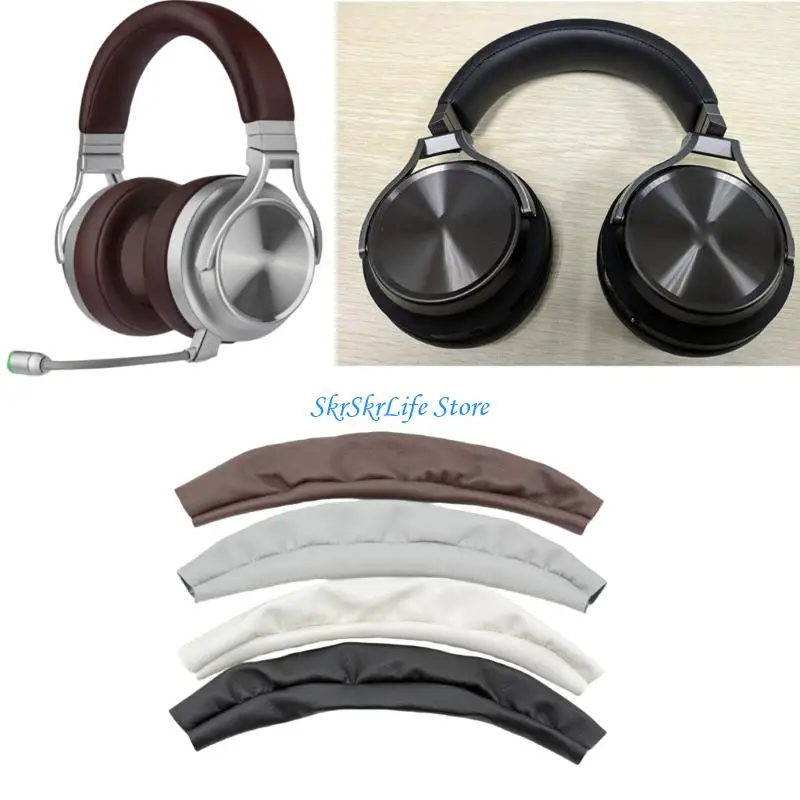 E65E Breathable Fabric Headband Protector Sleeve For Dedicated Model Headphone