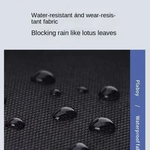 Ba lô máy tính vải oxford có thể rửa được, túi linh hoạt thời trang, đen, xám, xanh, màu đỏ, học sinh trường học, 15 10 Bán ba lô màu xanh chính - 2