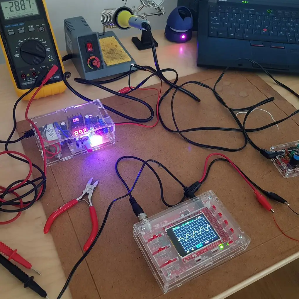 DSO138 oscyloskop cyfrowy DIY zmontowane 2.4 osłony LCD Open Source zestaw elektronicznych narzędzi diagnostycznych