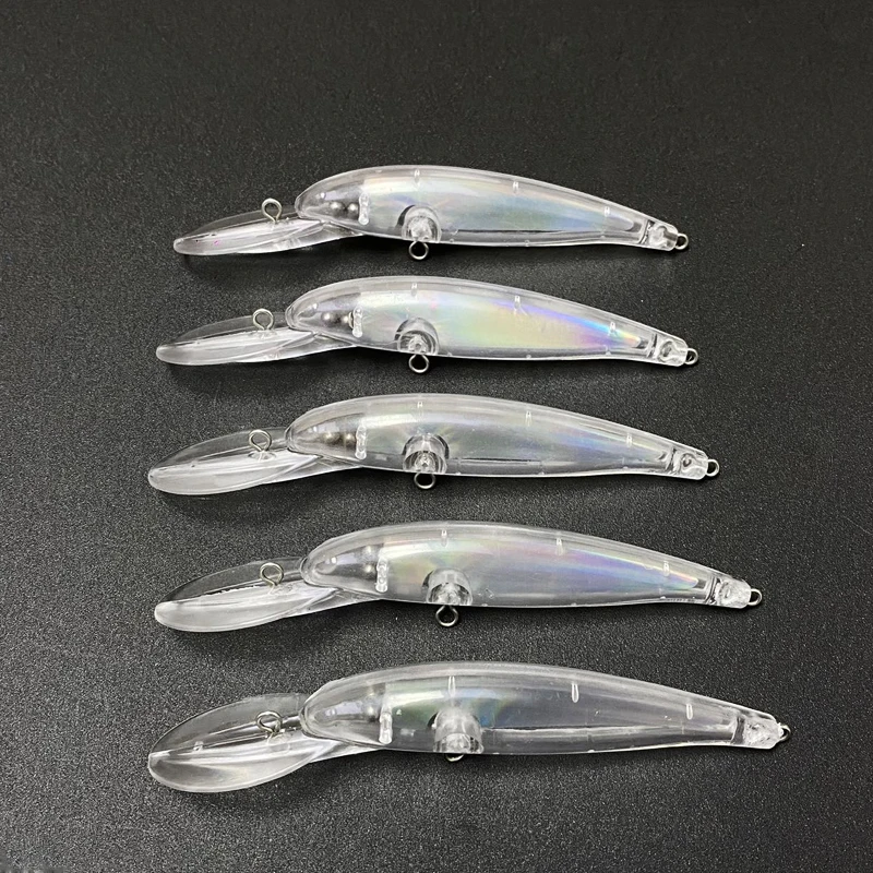 

20pcs Unpainted Blanks Set 115mm 10.1g Surface Minnow Fishing Bait Wobblers Blank Body Isca Artificial Hard Bait 9180