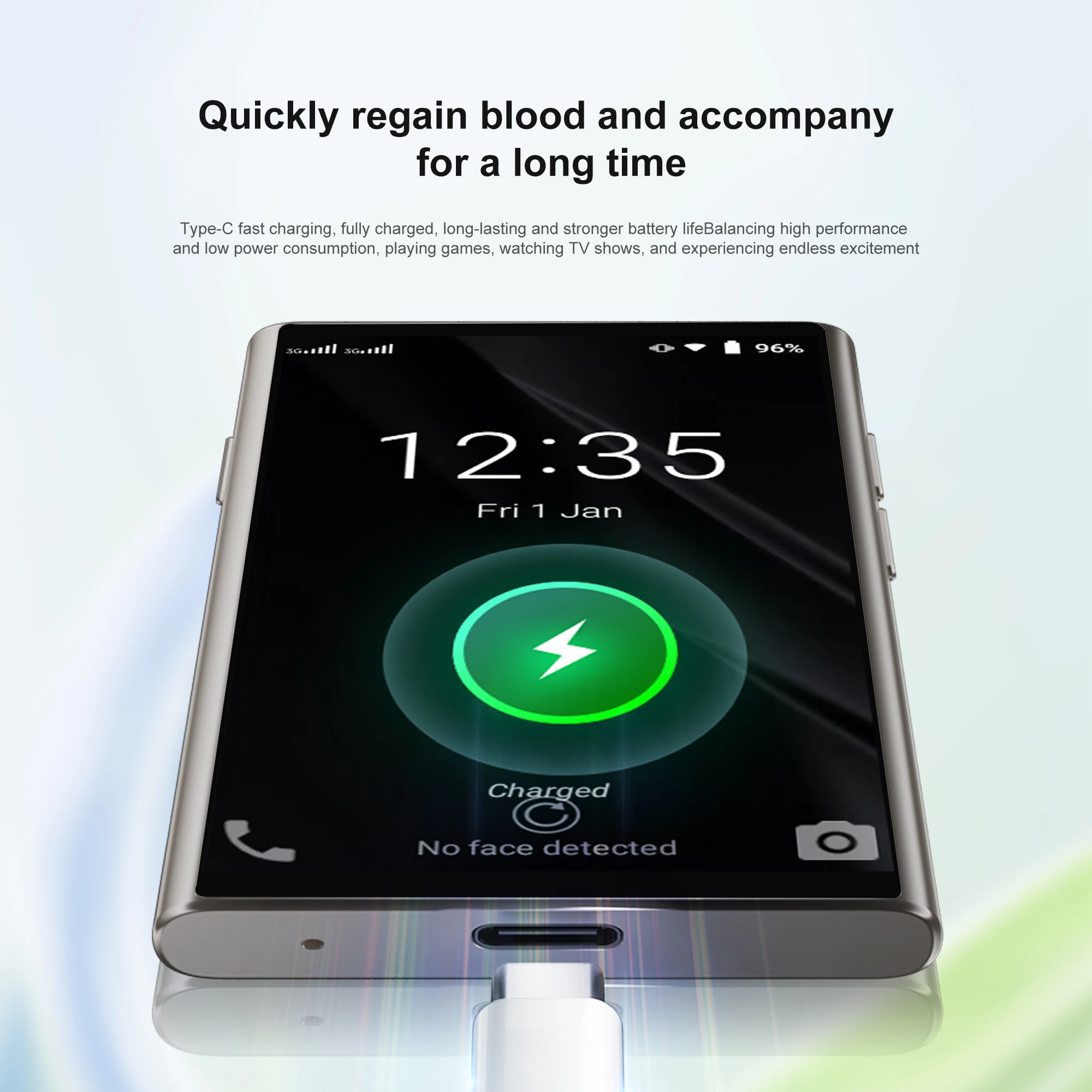 SERVO S26 ミニAndroidスマートフォン 3.0インチディスプレイ デュアルSIM 3G WCDMA 小型携帯電話 顔認証 2GB+16GB Playストア WiFi 小型携帯電話