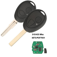 jingyuqin Remote Car Key For Land Rover Discovery 1999-2004 PCF7931AS Chip 315/433Mhz N5FVALTX3/73370847C Code Label on PCB