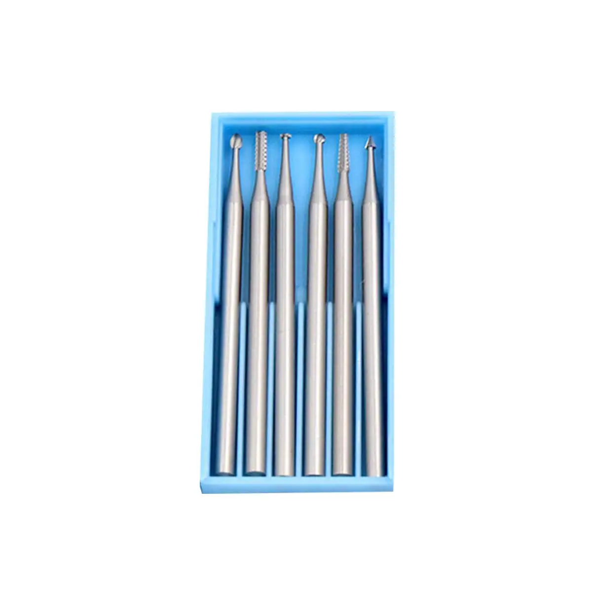 

6 Pcs/set Tungsten Milling Cutter Electric Carving Knife Carbide Rotary File Tool Carve Alloy Engraving Drill Bit