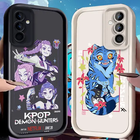 KPop D-Demon H-Hunters Case for Samsung Galaxy A53 A50 A50S A36 5G A35 A34 A33 A32 A30 A26 A24 A23 A22 A20 A16 A15 A14 4G Cover