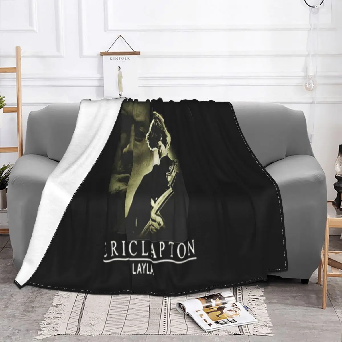 Eric Clapton Layla Classic Normal Text Cartoon Pure Personality Wholesale Comical Comfortable Cool Throw Blanket