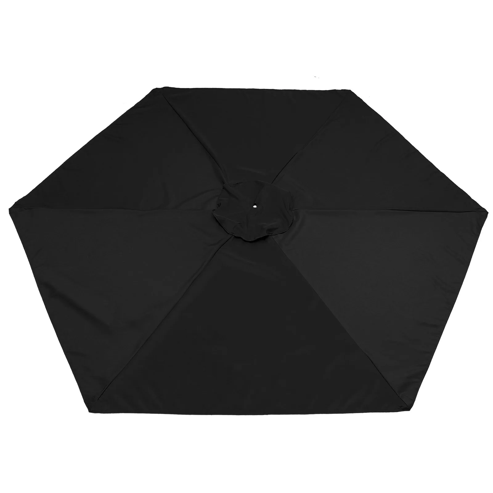 

Outdoor Umbrella Canopy Replacement 6-Piece Set Uv Protection Rainproof Polyester Fabric for Patio Garden Deck Wooden Metal