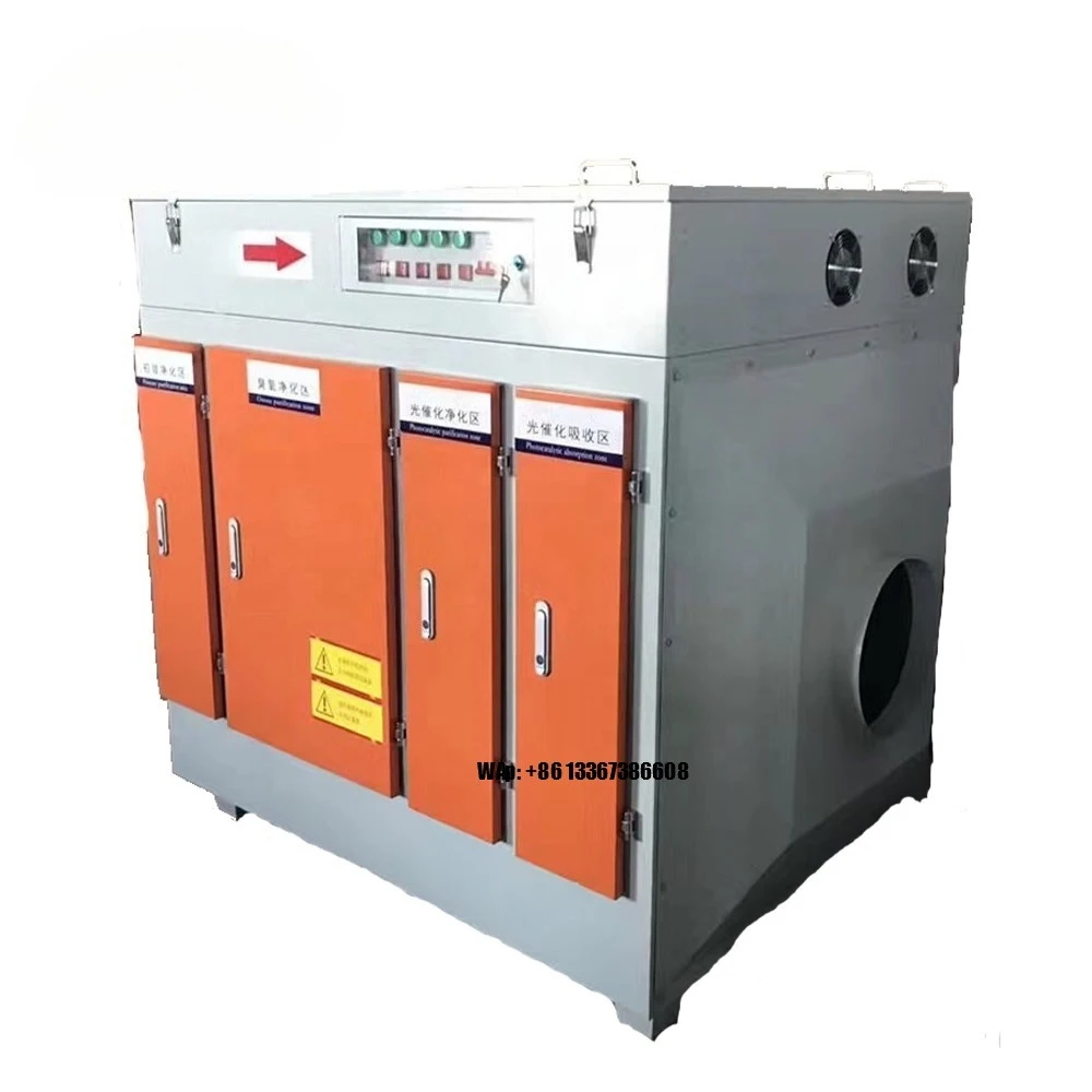

High efficiency exhaust gas purifier--low temperature plasma
