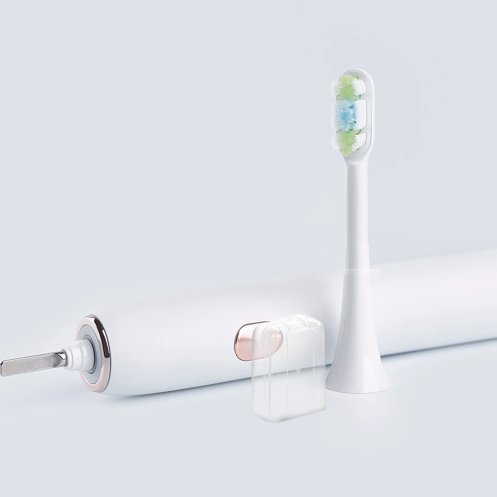 

20Pcs Toothbrush Cover Transparent Caps Protective Shells Easy Remove Clean for Electric Toothbrush Heads Travel Travel Covers