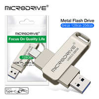 Type C USB 3.0 Flash Drive 64GB 128GB 256GB Pen Drive for Huawei and Andriods SmartPhone Memory Disk