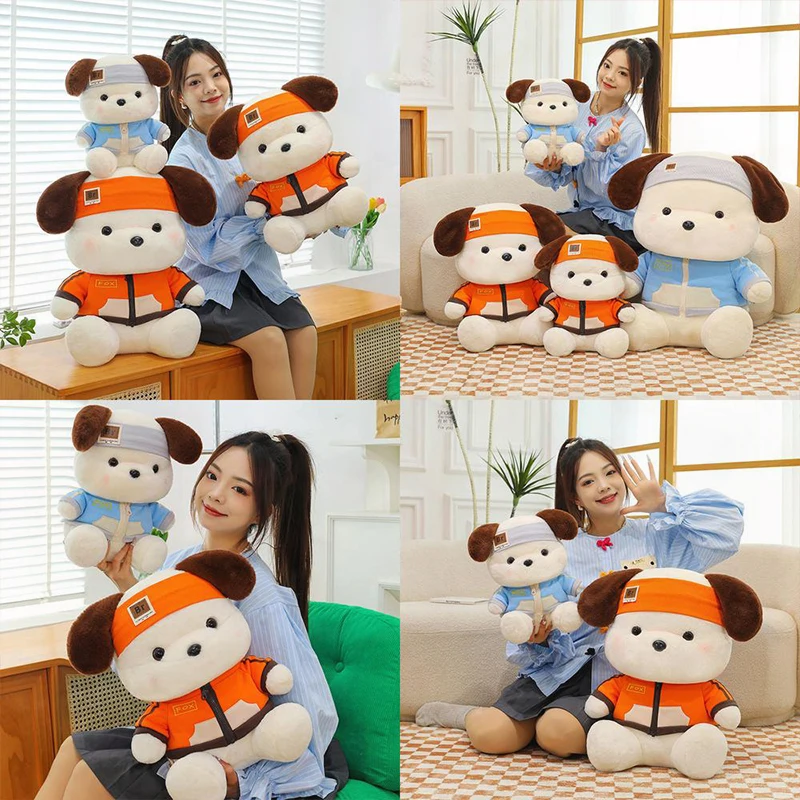 

Милая толстовка с капюшоном, собака Пача, плюшевая игрушка, чучело, мультяшная кукла-щенок, большая мягкая детская подушка, подарок на день рождения для детей