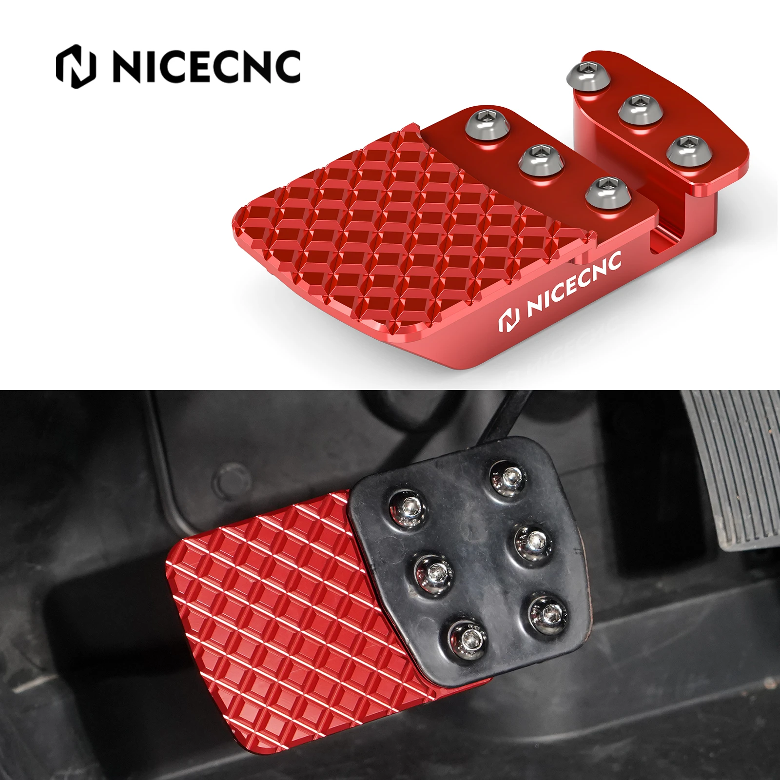 NICECNC UTV X3 Удлинитель педали тормоза