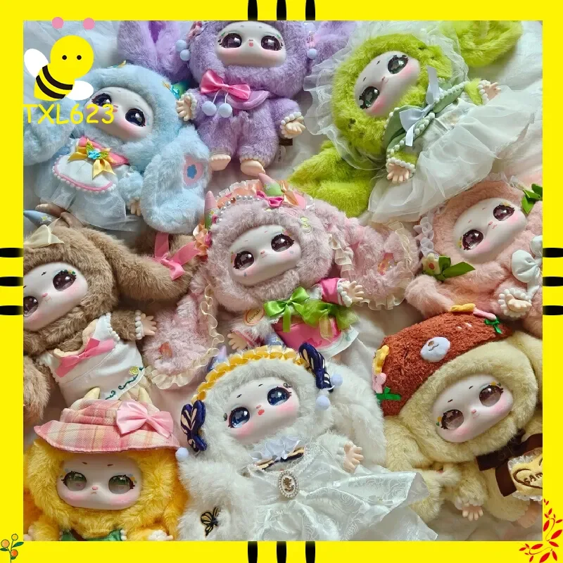 

Baby Three Samael Shamali Misty Garden Series Large Soft Doll 400% Blind Box Cute Bedroom Companion Surprise Gift for Children