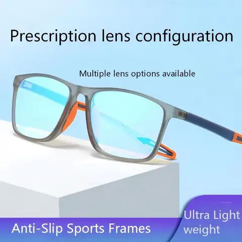 Sports-style spectacle frames - Prescription lens fitting - Choose your required prescription strength