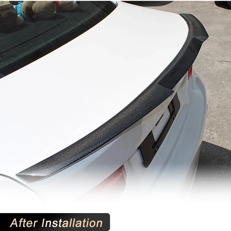 

Автомобильный задний спойлер багажника, крыло для BMW 3 серии E46 Coupe, 2-дверный, 1996-2004, гоночный багажник из углеродного волокна, крыло для губ