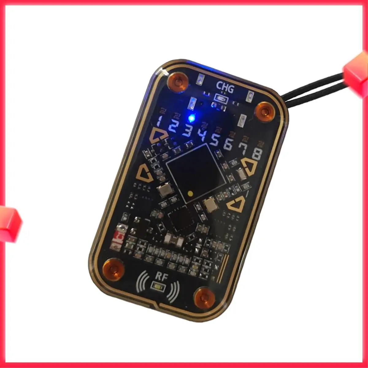 【NEUES ANGEBOT】 2X Perfect Epoxy Shell Chameleon Ultra kontaktloser Smartcard-Emulator, kompatibel mit NFC-Lese-Schreibgerät (kompatibel)