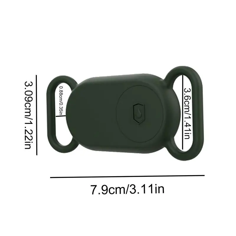 For Samsung G-alaxy SmartTag2 Case Dog&Cat Tracker Cover, Silicone Protective Case for Galaxy Smart Tag 2 Holder for Pets