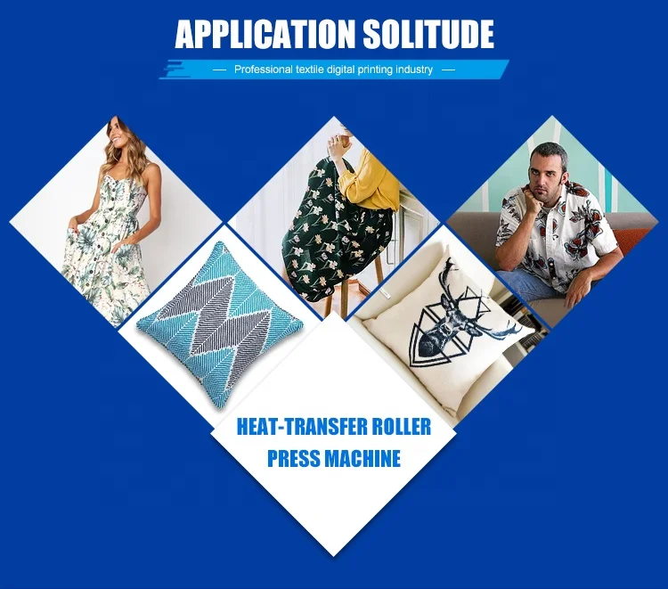 Macchina per sublimazione a rulli con pressa per trasferimento di calore da rotolo a rotolo da 1,8 m