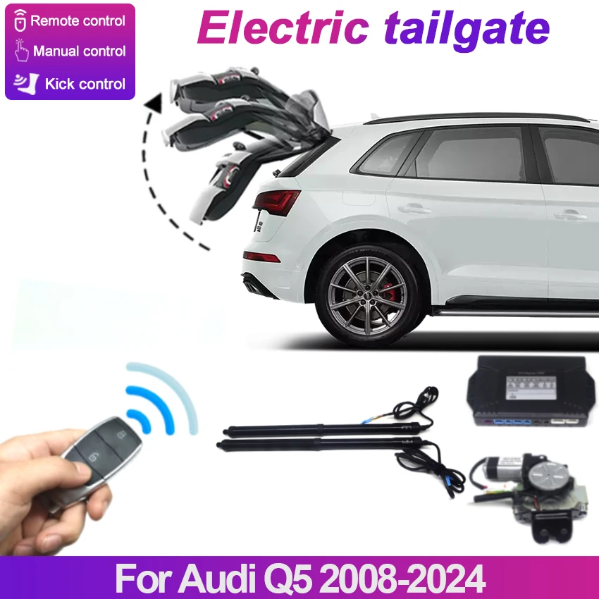 Electric Tailgate For Audi Q5 2008-2024 Intelligent Tail Box Door Power Operated Trunk Decoration Refitted Upgrade Accsesories