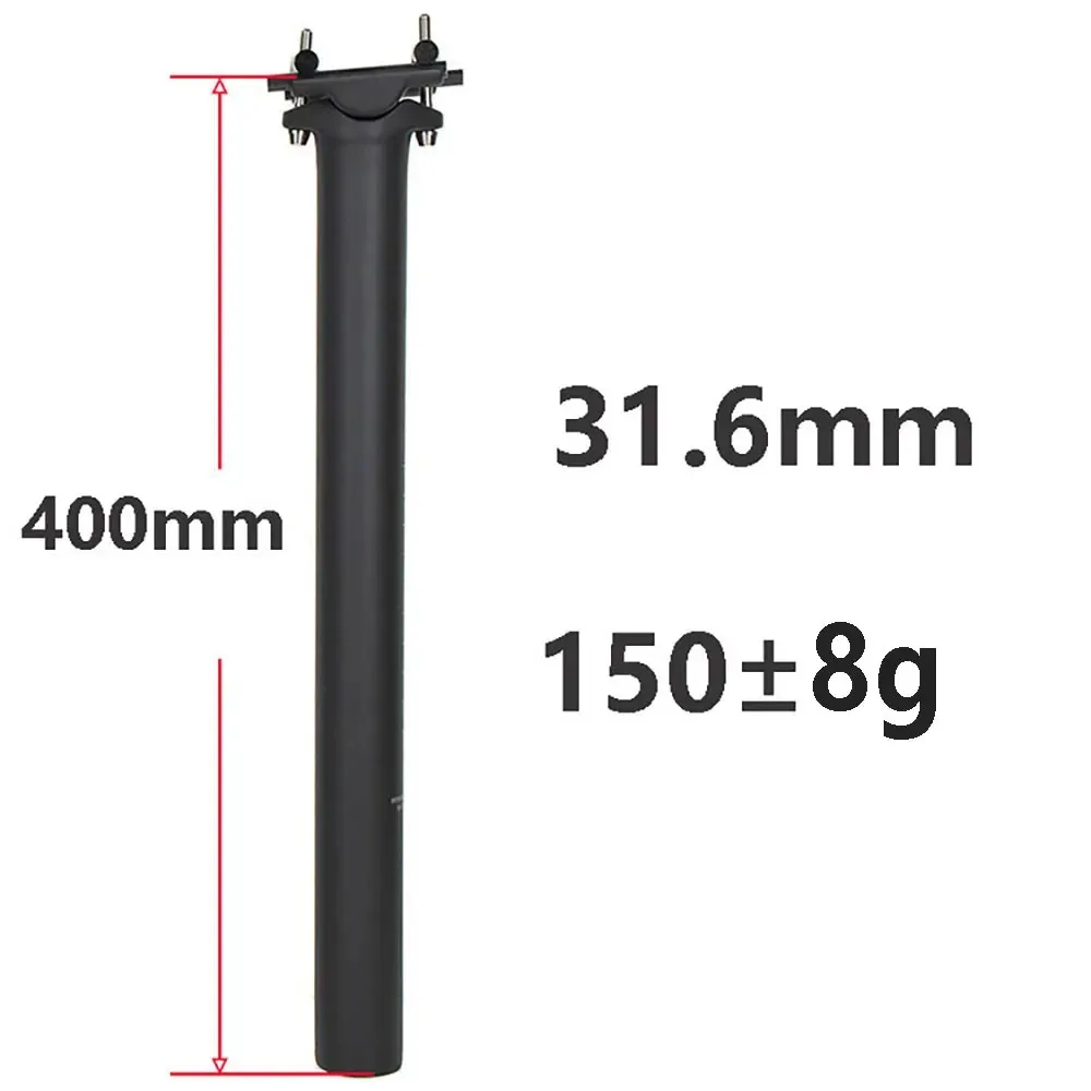 Elitaone Carbon Fahrrad Sattelstütze Leicht 135g Kompatibel 27,2/30,9/31,6mm Fahrräder MTB Rennrad 62PRO