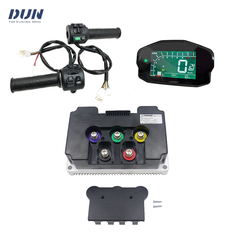 

Nanjing Fardriver ND72680 48V-72V Hall DC 350A Phase 680A BLDC Motor Controller with DKD Display and T08 Throttle Kits