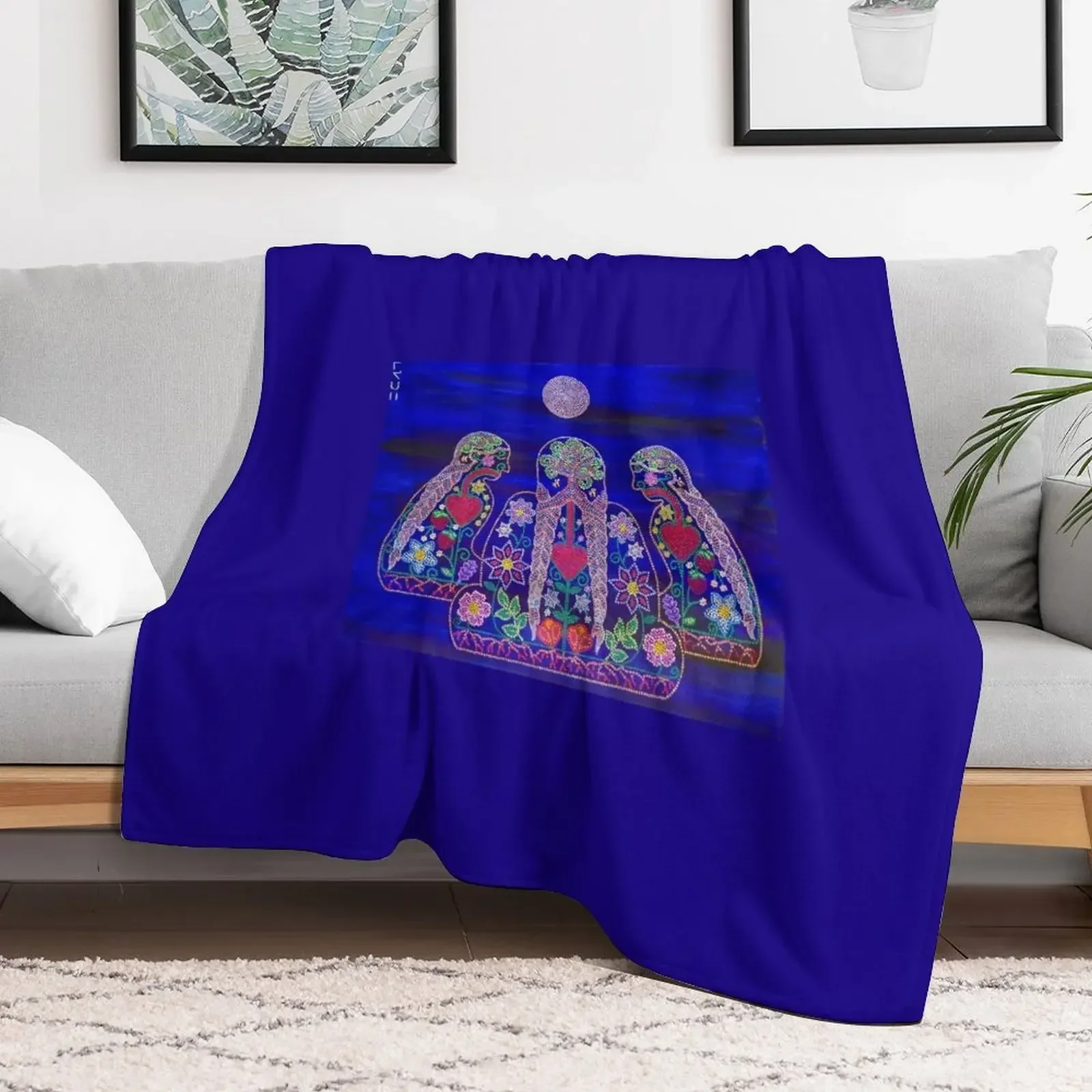 kohkominawak ~ our grandmothers Throw Blanket Extra Large Throw Summer Blankets