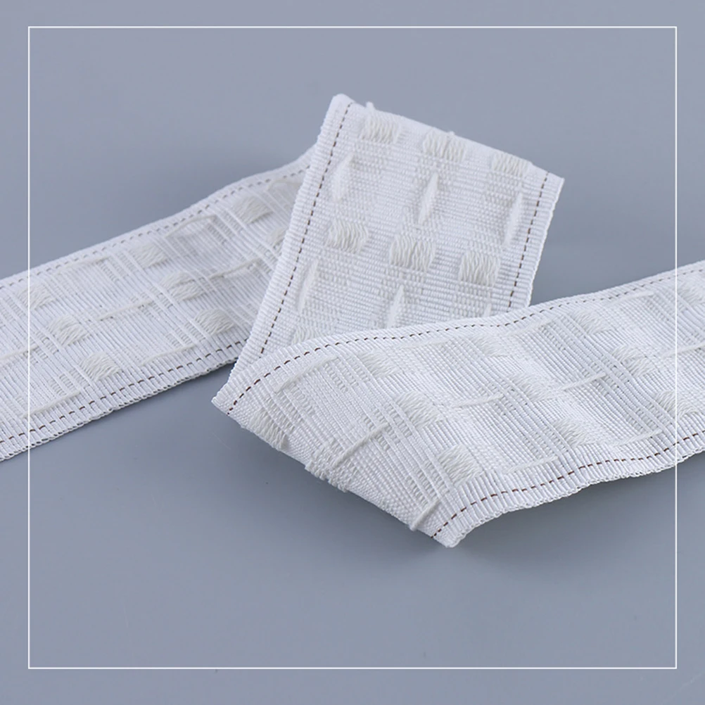 

50 M Curtain Drawers Strap Accessories Non-woven Pleat Tape Drawstring Cloth Belt