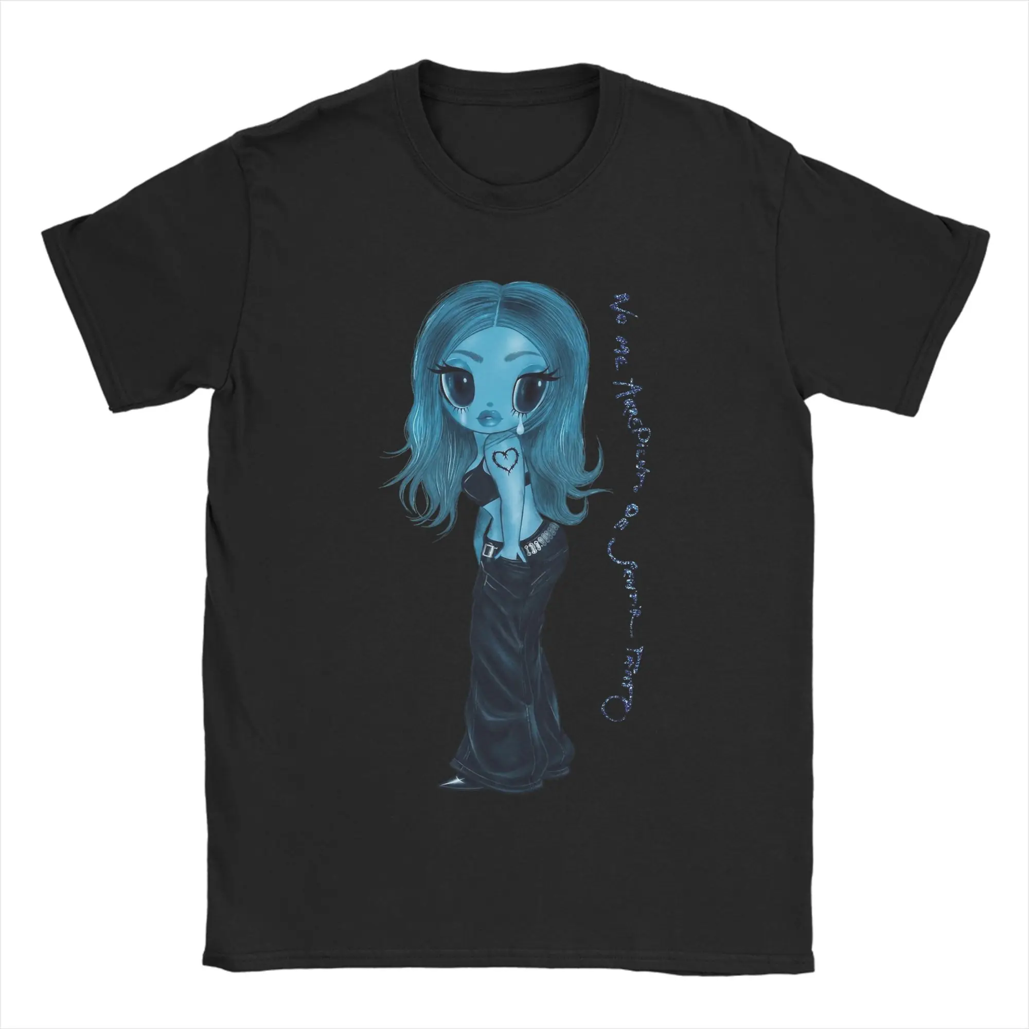 Priting Karol G No Me Arrepiento de Sentir Tanto T Shirt For Men Women Round Neck Short Sleeve Top Tee  Cotton Summer TopsTops