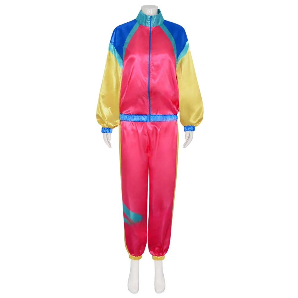

70s 80s Disco Hippie Sportswear Halloween Party Stage Performance Costume Trendy Retro Women's Ethnic Fashion Theater Outfit